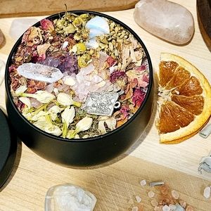 💗 LOVE MANIFESTATION CANDLE POSITIVE VIBES, ATTRACTION, SELF LOVE SPELL CANDLE